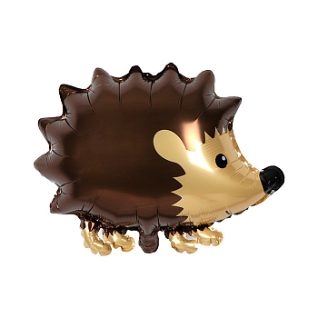 Animal Theme Aluminum Balloon, for Party Festival Home Decorations, Hedgehog Pattern, 530x550mm