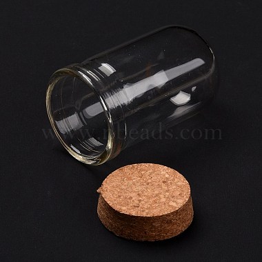 5 36.5mm Glass Dome Dolls House Cloche Display Bottles 