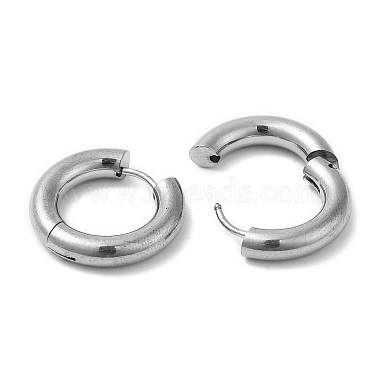 Rack Plating Brass Huggie Hoop Earrings for Women(EJEW-D059-13A-P)-2