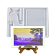 Moules en silicone d'affichage de cadre photo rectangle(DIY-I096-03)-1