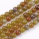Natural Crackle Agate Stone Bead Strands(G-R193-16-6mm)-1