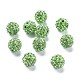 Polymer Clay Rhinestone Beads(X-RB-C1438-10mm-A07)-1