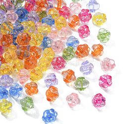 Transparent Acrylic Beads, Lantern, Mixed Color, 8.5x10x9.5mm, Hole: 1.5mm, about 1290pcs/500g(TACR-S154-20A)