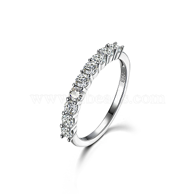 Clear Sterling Silver Finger Rings