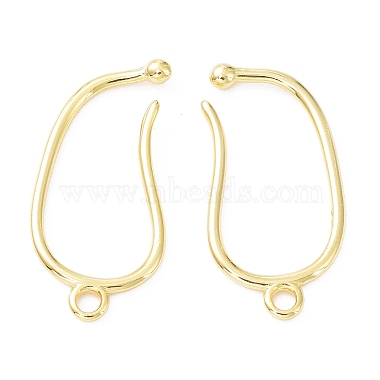 Real 24K Gold Plated Brass Earring Hooks