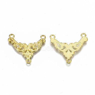 Tibetan Style Alloy Chandelier Component Links(X-TIBE-N011-010G-RS)-2