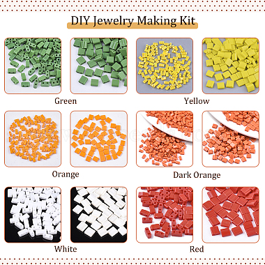 Kit de fabrication de bijoux à faire soi-même sur le thème du jour de Thanksgiving nbeads(DIY-NB0008-66B)-4