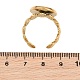 Shell Shape 304 Stainless Steel Cuff Ring Components(SA-CBA098D-04G-D)-3