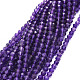 Natürlichen Amethyst Perlen Stränge(G-E569-A03)-1