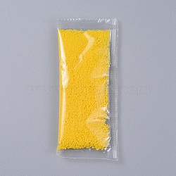 Decorative Moss Powder, for Terrariums, DIY Epoxy Resin Material Filling, Yellow, Packing Bag: 125x60x8mm(X-DIY-E032-06S)