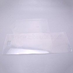 Transparent PVC Box, Candy Treat Gift Box, for Wedding Party Baby Shower Packing Box, Sqaure, Clear, 15x15x15cm(X-CON-WH0076-84)