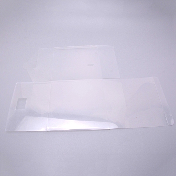 Transparent PVC Box, Candy Treat Gift Box, for Wedding Party Baby Shower Packing Box, Sqaure, Clear, 15x15x15cm