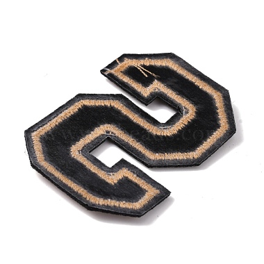 Polyester Computerized Embroidery Cloth Iron On Sequins Patches(PATC-SZC0001-01S)-2