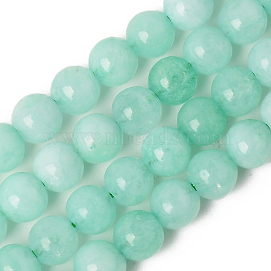 Pale Turquoise Round Other Quartz Beads