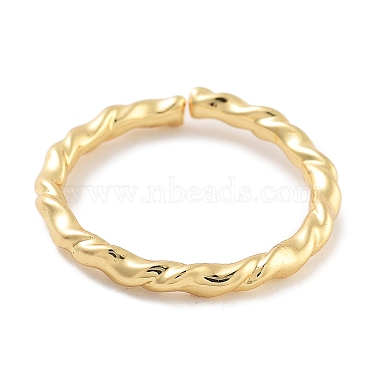 Rack Plating Brass Open Cuff Rings for Women(RJEW-Z059-09G)-2