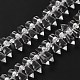 Transparent Glass Beads Strands(GLAA-WH0039-48C)-1
