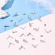 80Pcs 4 Style 304 Stainless Steel Stud Earring Findings(STAS-DC0009-96)-5