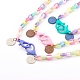 Personalized Acrylic Cable Chain Necklaces(NJEW-JN03352)-1