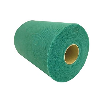 Deco Mesh Ribbons, Tulle Fabric, Tulle Roll Spool Fabric For Skirt Making, Sea Green, 6 inch(15cm), about 100yards/roll(91.44m/roll)
