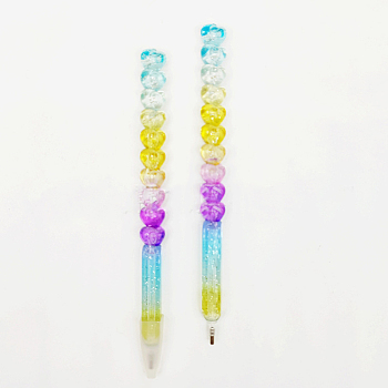 Resin Diamond Painting Point Drill Pens, Heart, Diamond Painting Tools, Colorful, 165mm
