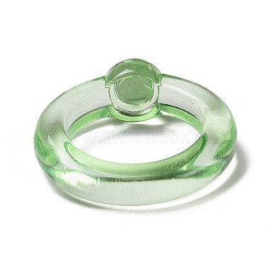 Transparent Acrylic Finger Rings(RJEW-T010-07B)-3