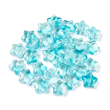 Electroplate Glass Beads(X-EGLA-E059-G)-2