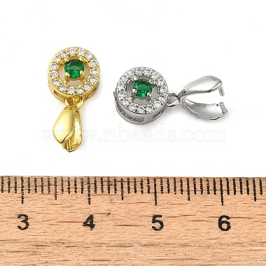 Rack Plating Brass Micro Pave Cubic Zirconia Ice Pick Pinch Bails(KK-K340-28A)-3