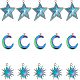 unicraftale 18pcs 3 styles 201 pendentifs en acier inoxydable(STAS-UN0034-29)-1