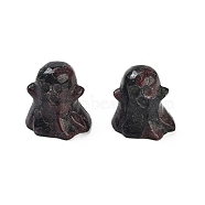 Halloween Natural Garnet Home Display Decorations, Ghost, 25~30mm(G-PW0004-50Q)