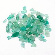 Natural Green Aventurine Beads, Chip, Tumbled Stone, No Hole/Undrilled, 4~11x4~9mm, about 4672pcs/1000g(G-L474-02)