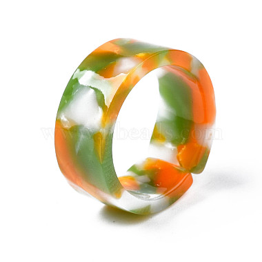 Resin Wide Band Cuff Ring(RJEW-T022-013)-7