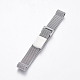 430 Stainless Steel Mesh Bracelet Making(MAK-L021-01P)-2