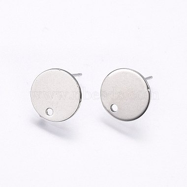 Stainless Steel Color Stainless Steel Stud Earring Findings