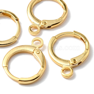 Brass Huggie Hoop Earring Findings(KK-YW0001-51)-3
