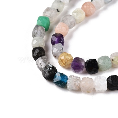 Natural Mixed Gemstone Beads Strands(G-N342-127)-3