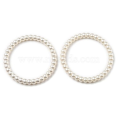 White Ring Plastic Links