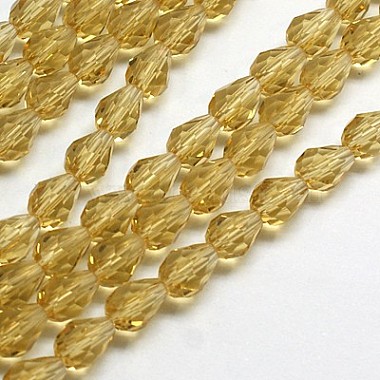 Glass Beads Strands(EGLA-E010-8x12mm-11)-2