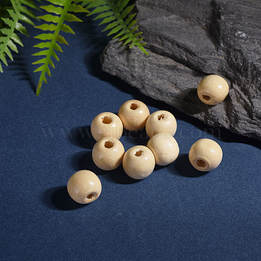Природных шарики древесины(TB12mmY-13)-5