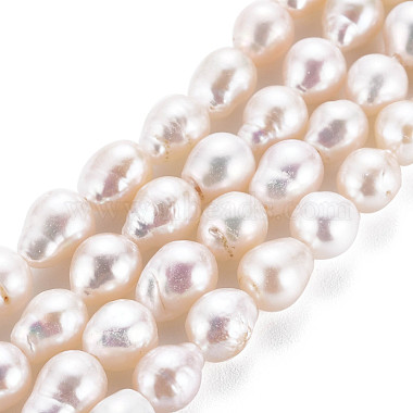 Natural Keshi Pearl Beads Strands(PEAR-S020-F01)-2