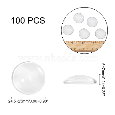 Transparent Glass Cabochons(GGLA-AR0001-04B)-2