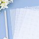 4 Sheets Rectangle Plastic Mesh Canvas Sheets(DIY-CP0012-72A)-7
