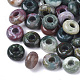 Natural Indian Agate European Beads(G-Q503-03)-1