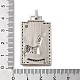Pendentifs en laiton avec micro pavé de zircone cubique et émail(KK-H458-01P-10)-3