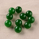 Natural Malaysia Jade Round Ball Beads, Gemstone Sphere, No Hole/Undrilled, 16mm(G-I174-16mm-10)