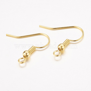 Brass Earring Hooks(KK-S075-G)-2