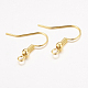 Brass Earring Hooks(KK-S075-G)-2