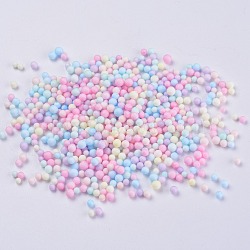 Small Foam Balls, Round, DIY Craft for Home, School Craft Project, Colorful, 2~3mm, 120000pcs/bag(DIY-H102-C-05)