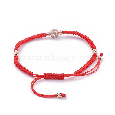 Adjustable Nylon Thread Braided Bead Bracelets(BJEW-JB04665)-4
