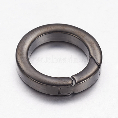 304 Stainless Steel Spring Gate Rings(STAS-D070-01B-2)-2