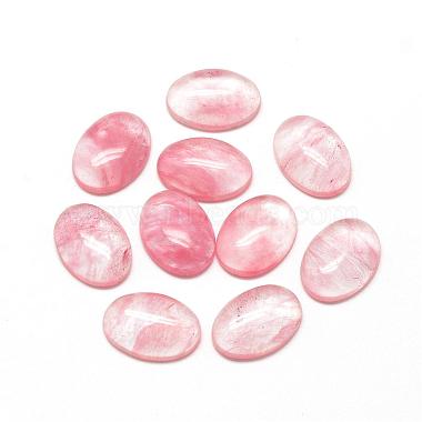 14mm Oval Watermelon Stone Cabochons